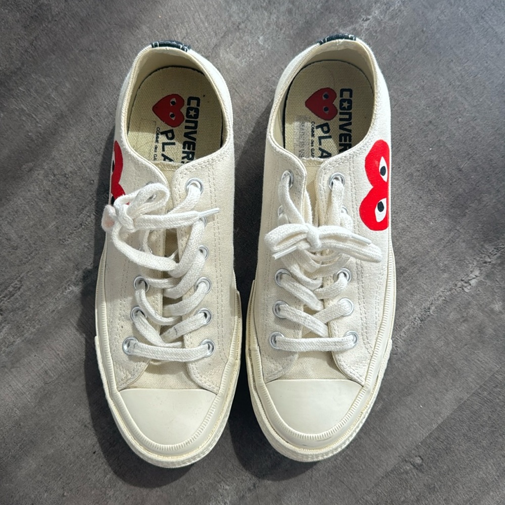 Off-White Converse Edition PLAY Chuck 70 low top Sneakers, Comme Des Garçon